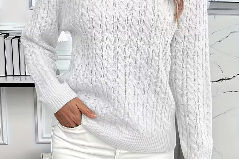 Women's Soft Knit Sweater | Cozy Everyday Pullover