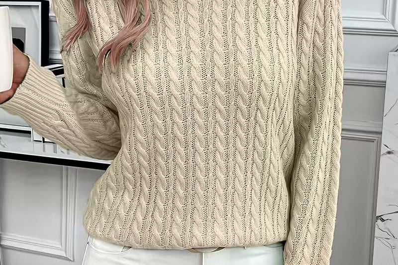 Women's Soft Knit Sweater | Cozy Everyday Pullover