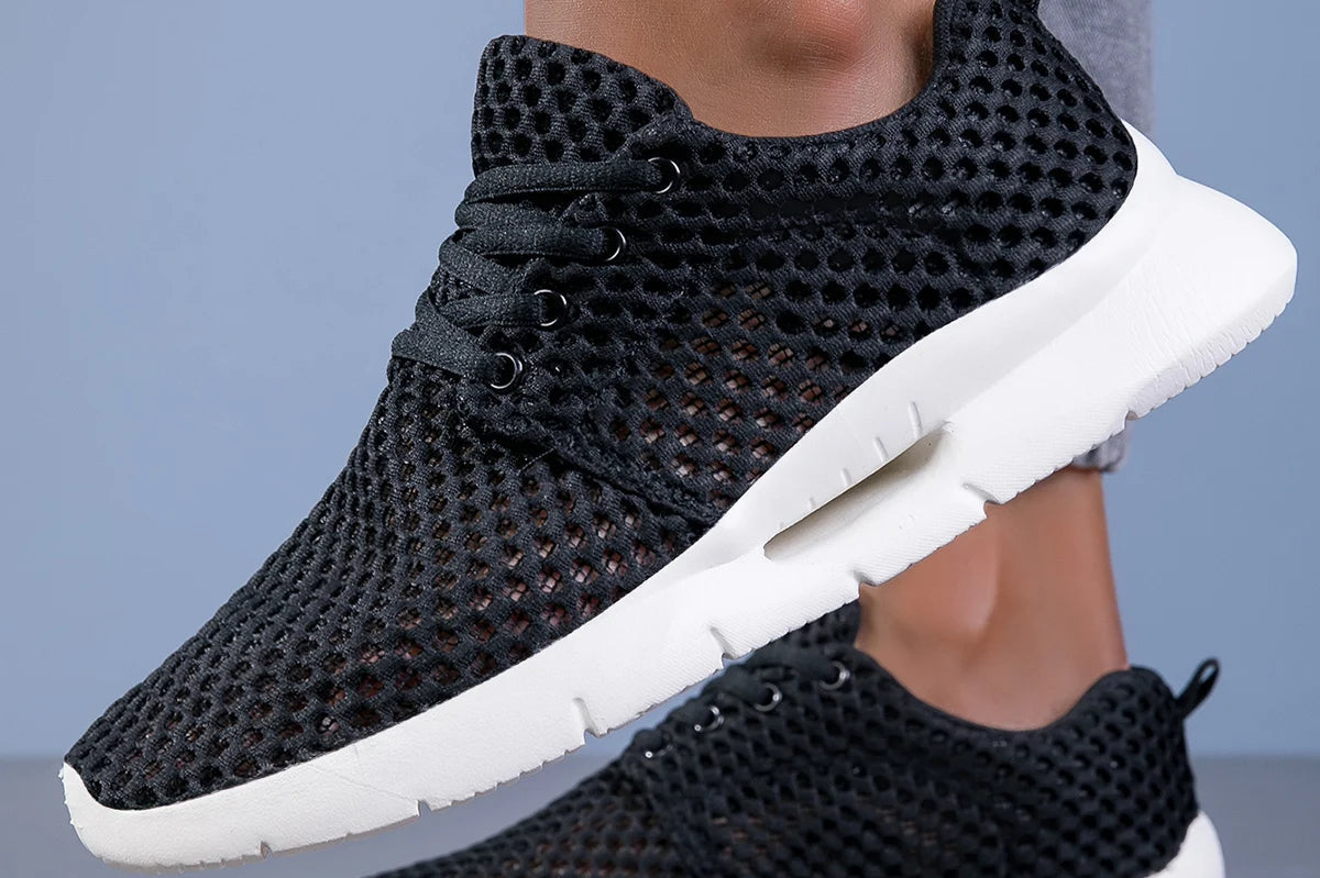 Women's Mesh Arch Support Sneakers | Breathable Comfort Walking Shoes