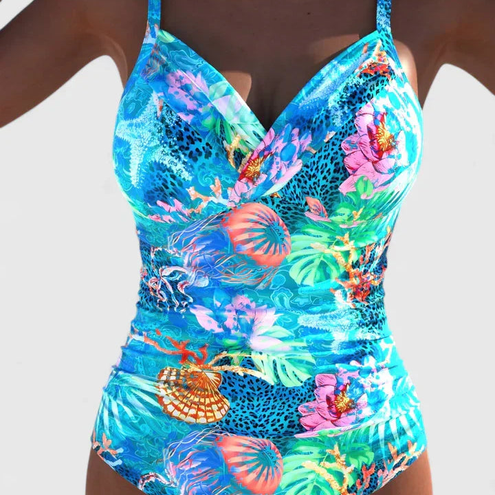 Women's One-Piece Swimsuit | Elegant Shaping Bathing Suit