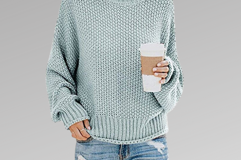 Women's Turtleneck Knit Sweater | Refined High-Neck Pullover