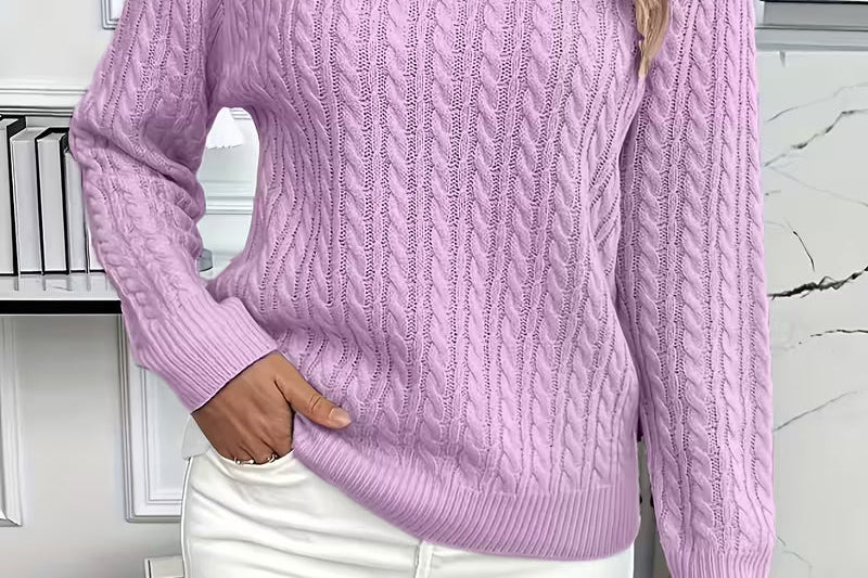 Women's Soft Knit Sweater | Cozy Everyday Pullover