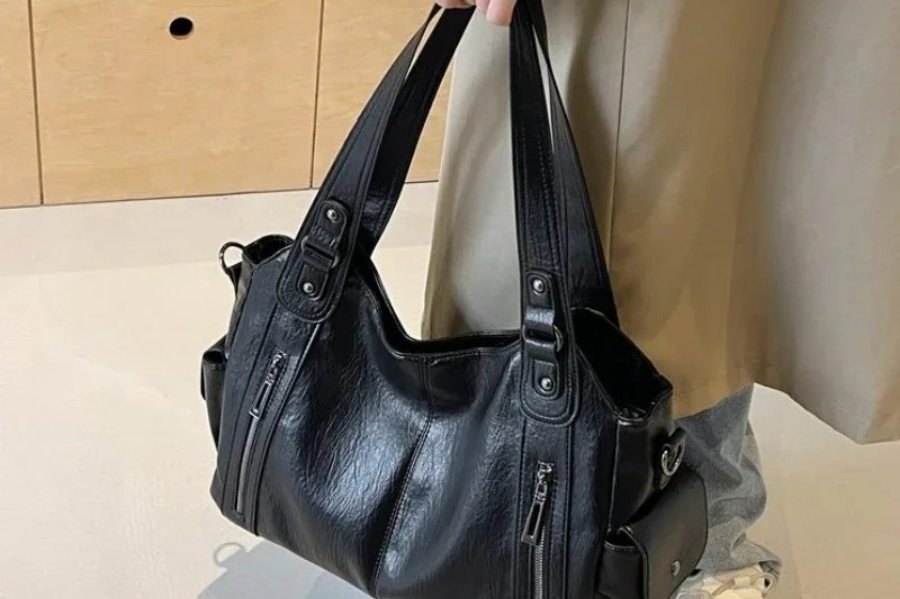 Women's Leather Shoulder Bag | Everyday Essential Shoulder Bag