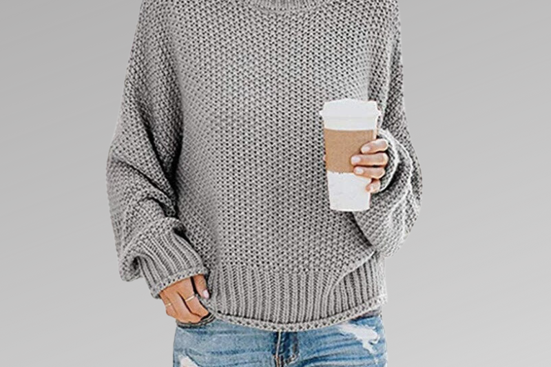 Women's Turtleneck Knit Sweater | Refined High-Neck Pullover