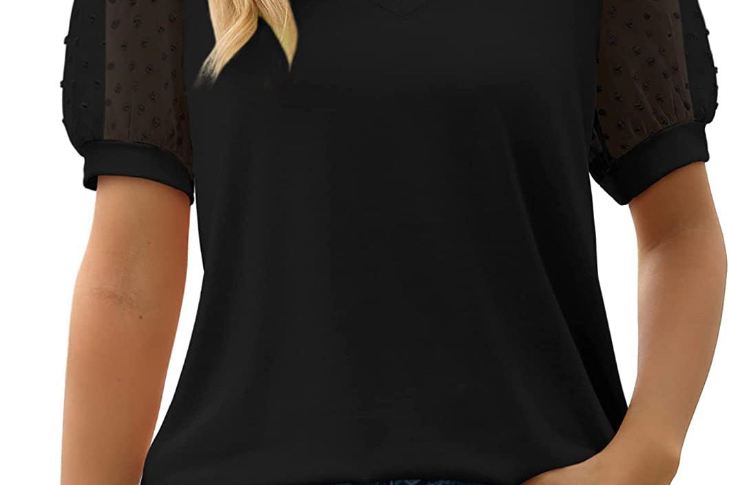 Women's V-Neck Cotton Top | Elegant Versatile Everyday Top