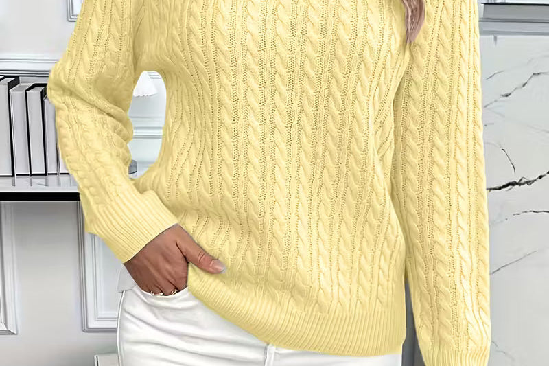 Women's Soft Knit Sweater | Cozy Everyday Pullover
