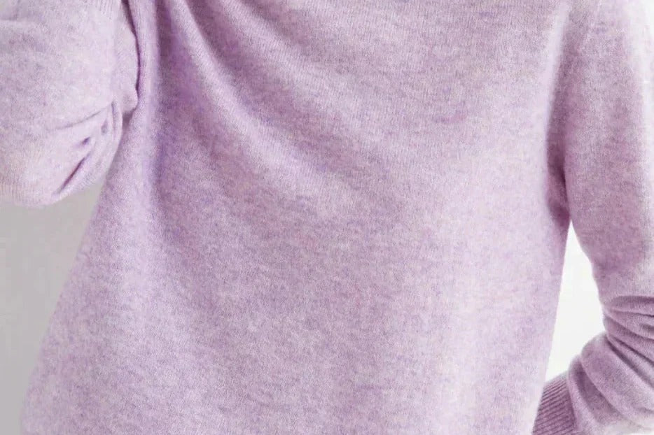 Mariana - Women's Cashmere-Blend Crew Neck Sweater