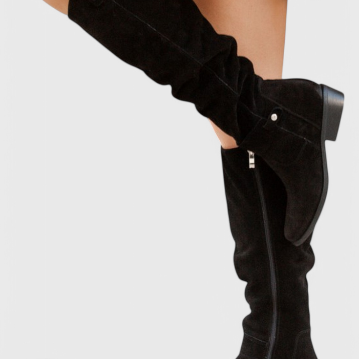 Women's Retro High Boots | Timeless Elegant Tall Boots