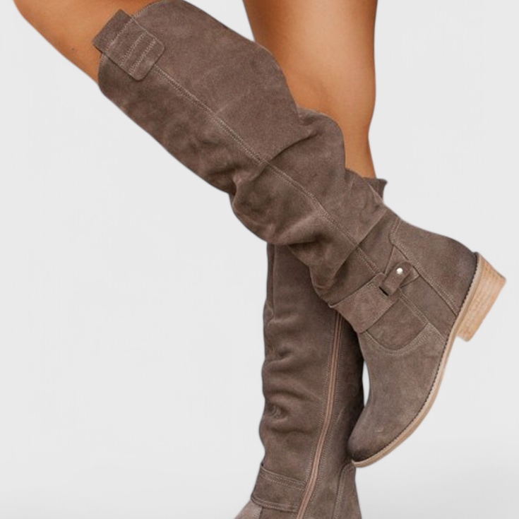 Women's Retro High Boots | Timeless Elegant Tall Boots