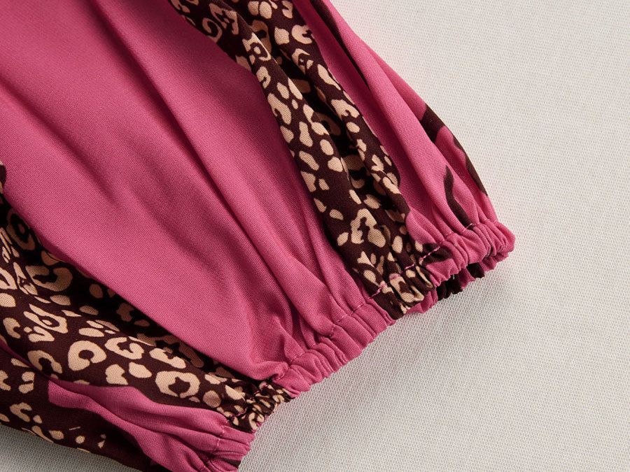 Allegra | Women's Jumpsuit with Flattering Wide-Leg Design | Stylish Leopard Print for Effortless Day-to-Night Transition 7
