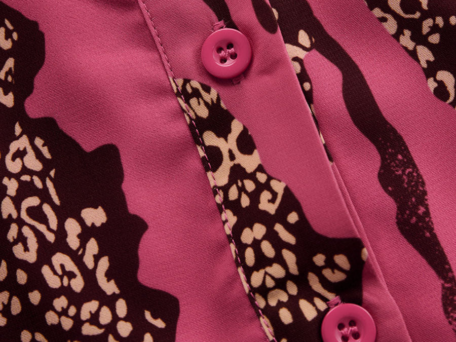 Allegra | Women's Jumpsuit with Flattering Wide-Leg Design | Stylish Leopard Print for Effortless Day-to-Night Transition 8