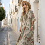 Amelia Collection | Bohemian Caftan Dress with Fluid Fit & Lightweight Fabric | Effortless Summer Style for All Silhouettes 0