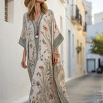 Amelia Collection | Bohemian Caftan Dress with Fluid Fit & Lightweight Fabric | Effortless Summer Style for All Silhouettes 4