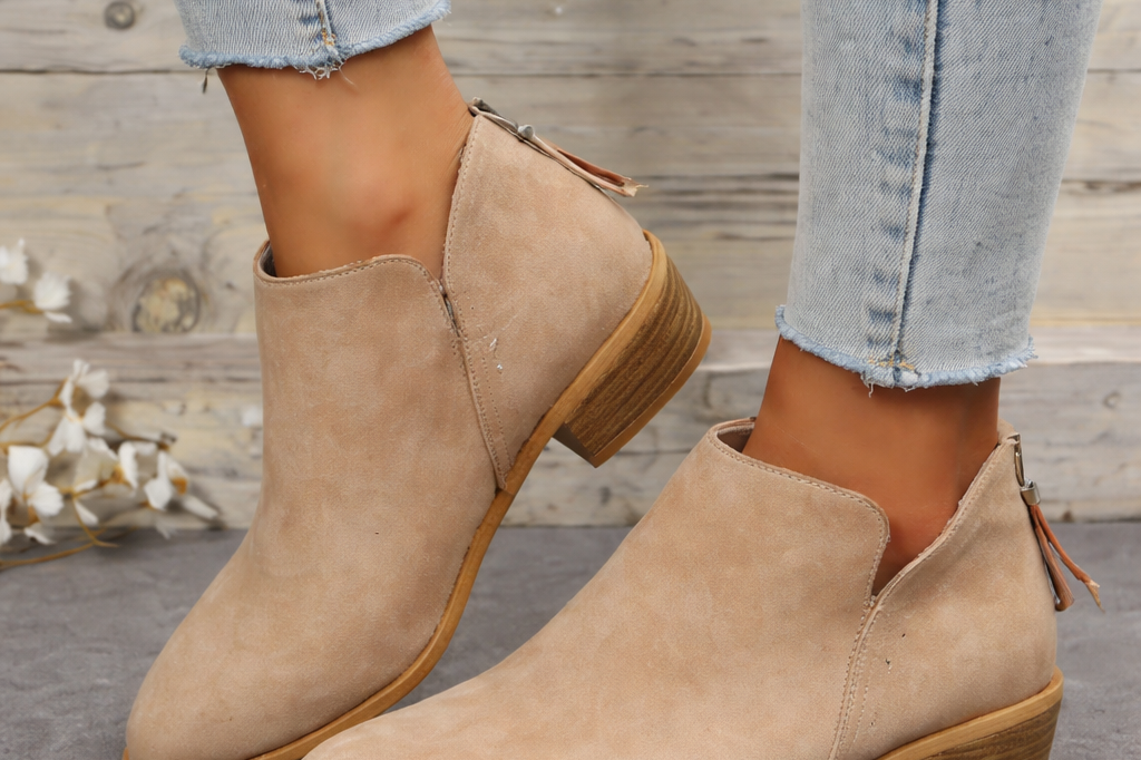 Women's Leather Boots | Elegant Everyday Comfort Boots