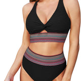 Bikini Set | High-Waisted Shaping Swimwear | Elegant Comfortable Design for Summer 0