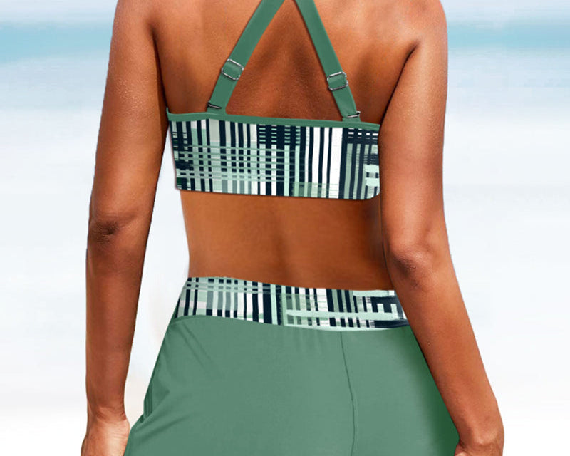Bikini Set | High Cut High Waisted Swimwear | Stylish Comfortable Two-Piece 2