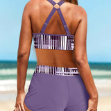 Bikini Set | High Cut High Waisted Swimwear | Stylish Comfortable Two-Piece 4