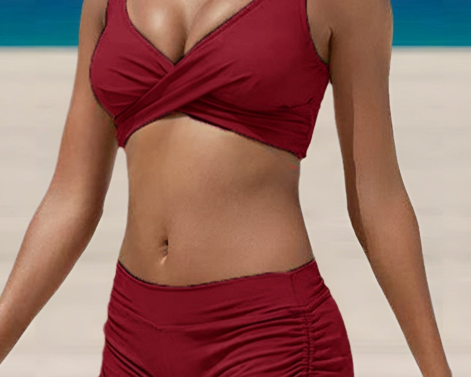 Bikini Set | High Waisted Design | Chic Summer Swimwear | Flattering Comfortable 4