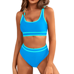 Bikini Set | Sporty High-Waisted Swimwear | Elegant Comfortable Design 3