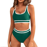 Bikini Set | Sporty High-Waisted Swimwear | Elegant Comfortable Design 6
