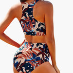 Bikini Set | Structured Bustier Top with Mid-Rise Bottoms | Athletic Stylish Comfortable 1