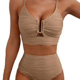 Bikini Sets | High Waisted Shaping Swimwear with Ruffle Details | Elegant and Comfortable 12