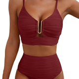 Bikini Sets | High Waisted Shaping Swimwear with Ruffle Details | Elegant and Comfortable 14