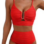Bikini Sets | High Waisted Shaping Swimwear with Ruffle Details | Elegant and Comfortable 18