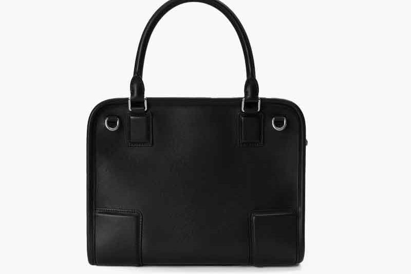 Women's Soft Calfskin Boxy Top Handle Bag | Structured City Top Handle Bag