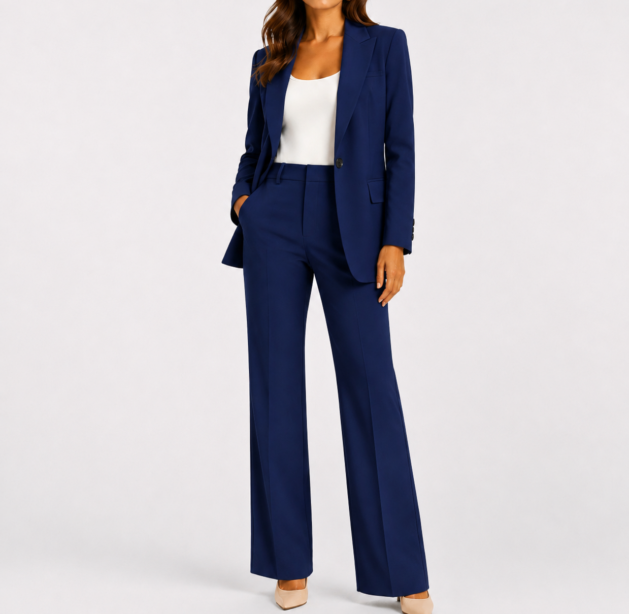 Blazer Set | Tailored Blazer and Pants Set | Professional Stylish Elegant 3