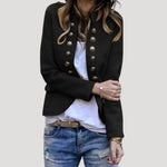 Blazer | Military-Inspired Cropped Jacket | Elegant Stylish Design 1