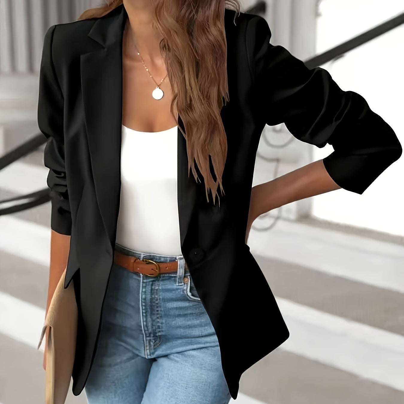 Blazer | Tailored Casual Blazer | Elegant Lightweight Design 0