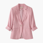 Blazer | Three-Quarter Sleeve Summer Jacket | Relaxed Stylish Design 1
