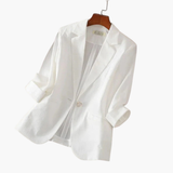 Blazer | Three-Quarter Sleeve Summer Jacket | Relaxed Stylish Design 2