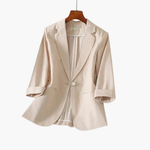 Blazer | Three-Quarter Sleeve Summer Jacket | Relaxed Stylish Design 3