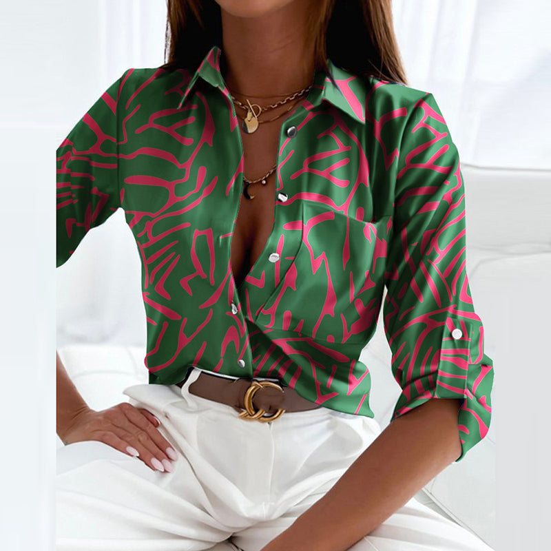 Blouse | Classic Collared Design | Timeless Fall Blouse | Chic and Versatile 10