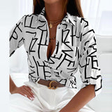 Blouse | Classic Collared Design | Timeless Fall Blouse | Chic and Versatile 12