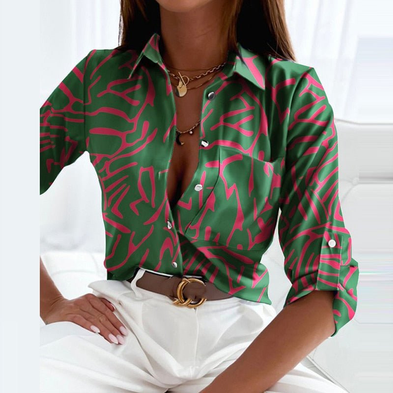 Blouse | Classic Collared Design | Timeless Fall Blouse | Chic and Versatile 9