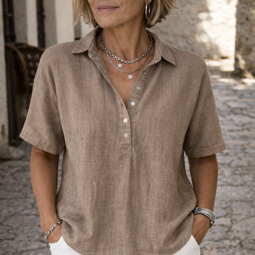 Blouse | Elegant Lightweight Design | Versatile Summer Top | Soft Fit 0