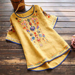 Blouse | Elegant Short Sleeve Summer Top | Comfortable Stylish 2