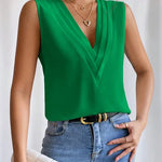Blouse | Elegant Sleeveless Summer Top | Flattering | Versatile Design 4