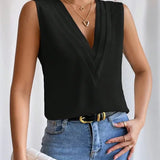 Blouse | Elegant Sleeveless Summer Top | Flattering | Versatile Design 8