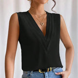 Blouse | Elegant Sleeveless Summer Top | Flattering | Versatile Design 9
