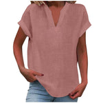 Blouse | V-Neck Relaxed Fit | Flattering Plus Size Tops | Effortless Everyday Style 1