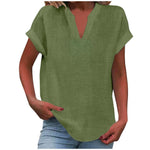 Blouse | V-Neck Relaxed Fit | Flattering Plus Size Tops | Effortless Everyday Style 10