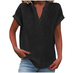 Blouse | V-Neck Relaxed Fit | Flattering Plus Size Tops | Effortless Everyday Style 11