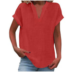Blouse | V-Neck Relaxed Fit | Flattering Plus Size Tops | Effortless Everyday Style 3