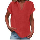 Blouse | V-Neck Relaxed Fit | Flattering Plus Size Tops | Effortless Everyday Style 3