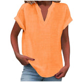 Blouse | V-Neck Relaxed Fit | Flattering Plus Size Tops | Effortless Everyday Style 7