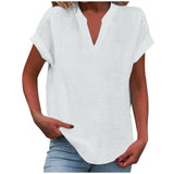 Blouse | V-Neck Relaxed Fit | Flattering Plus Size Tops | Effortless Everyday Style 8